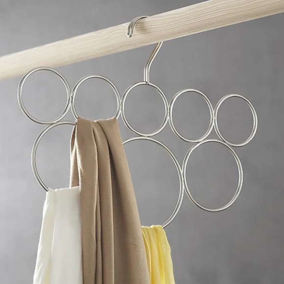 Crate&Barrel Other - (2) Crate & Barrel Loop Scarf Tie Holder Hanger- Set of 2.